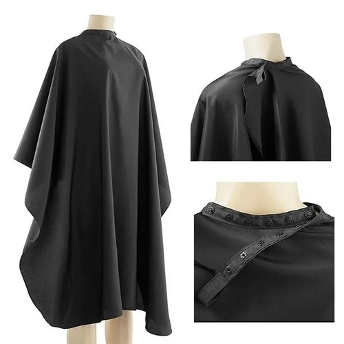 Black hairdressing cape - hairdressing,