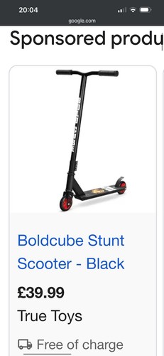 Boldcube stunt scooter black - stunt,
