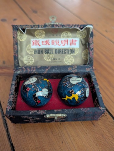 Chinese baoding iron - balls, w'