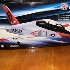RC Plane Jet  Red Arrow. Electric Foam  Flying Illusion  Kit Fighter Navy