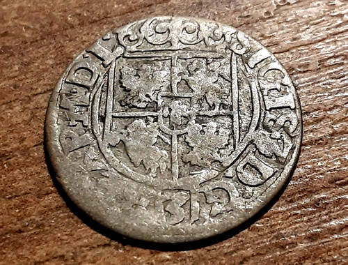 Hammered silver medieval coin - hammered,