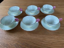 Paragon rose Handle Cups
