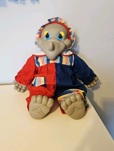 Vintage retro rhino doll - vintage,