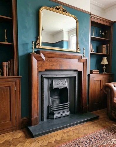 Fire surround vintage retro - fire,