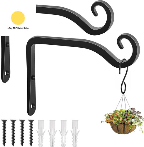 2pcs hanging basket bracket - basket,