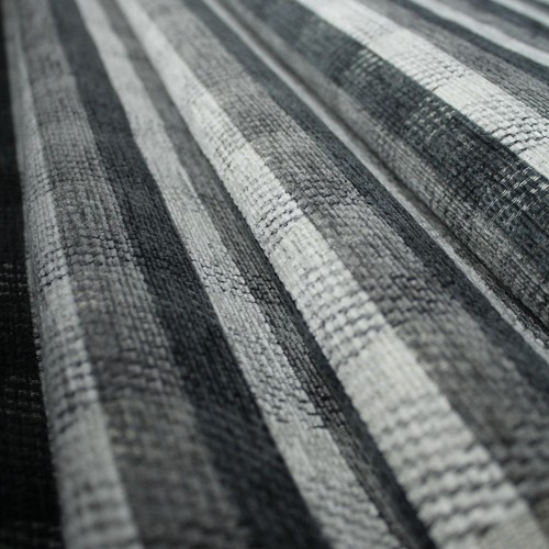 Caban charcoal white check - white,