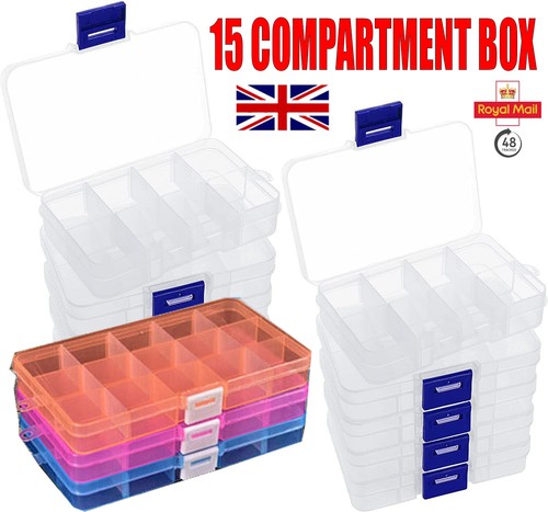 12x compartment organiser - 1-12x, 15