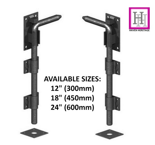 Black heavy duty - 12", 18"