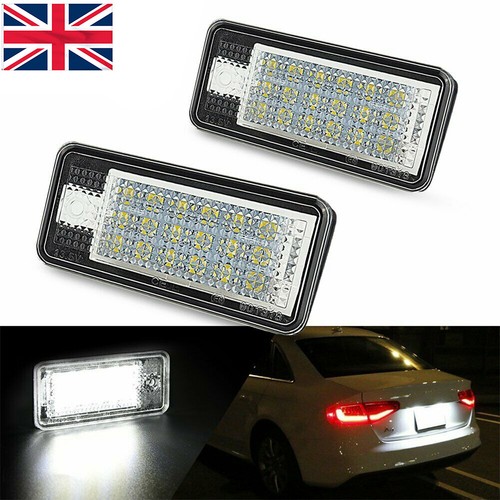 Pair xenon led license number - led,