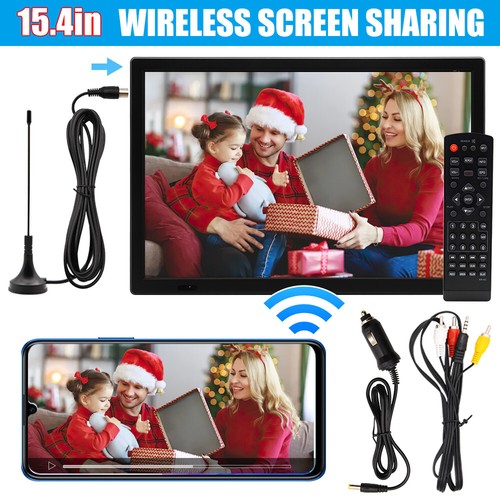 Led 12v tv portable - 15.4",