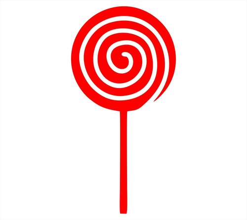 Lollipop candy vinyl decal - vinyl,
