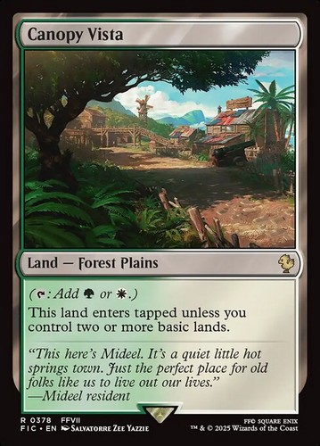 Mtg canopy vista fic - canopy, ~