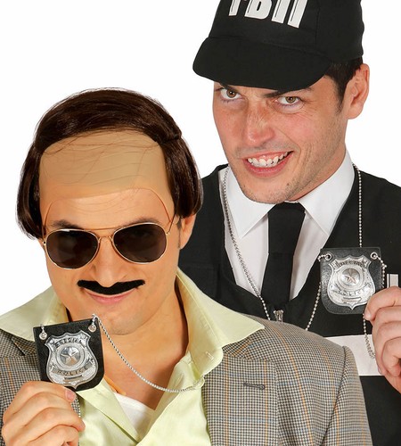 Fancy dress police pendant - fancy,