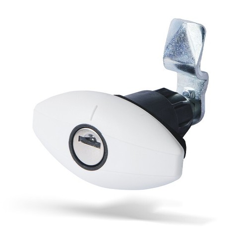 White sts zadi oval latch - oval,