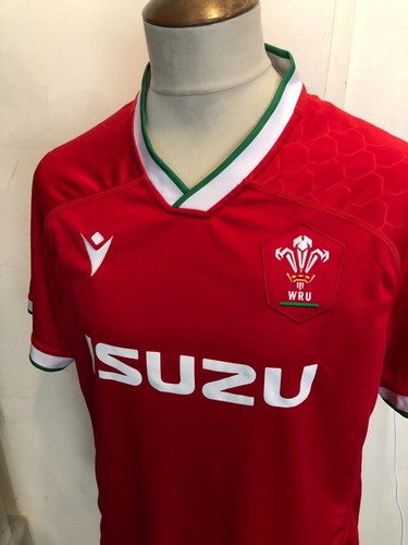 Wales macron rugby union - rugby, shirt