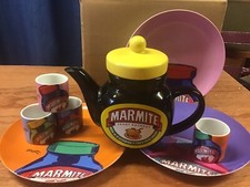 Marmite 3 Plates 4  Egg cups