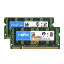 Crucial 8GB 4GB 2GB 2RX8 PC2-6400 DDR2-800MHz 200pin SODIMM Laptop Memory Lot DD