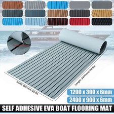 Marine Flooring Faux Teak Foam EVA Boat Yacht Decking Sheet Carpet Mat 240x90cm