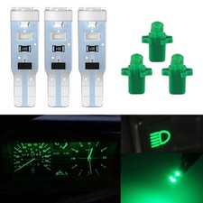 For VW Mk1 Golf Caddy T3 T25 LED UPGRADE GREEN BULBS SWITCH HEATER ASHTRAY DASH