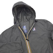 K-WAY Mens Jacket Gray Le Vrai