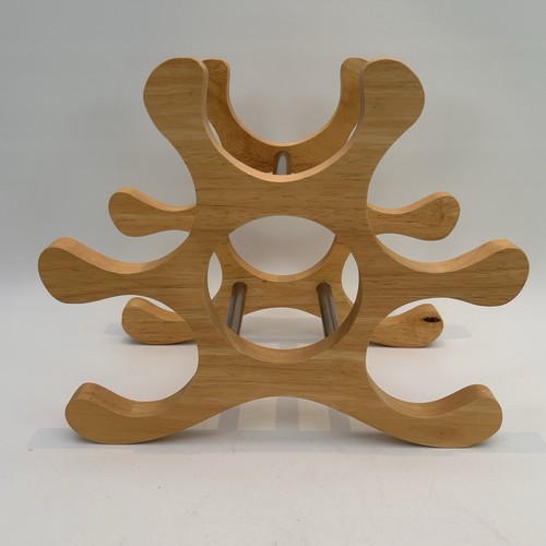 Vintage modernist wood wine - vintage,