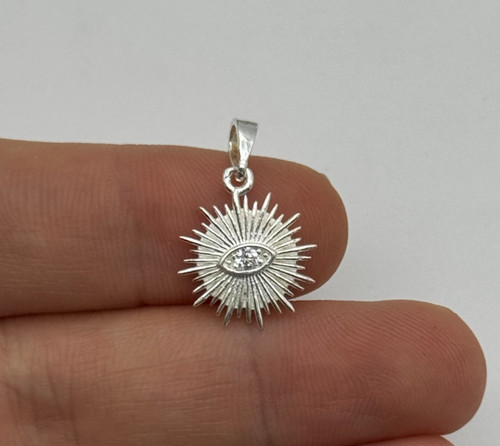 Solid 925 sterling silver evil - 925,