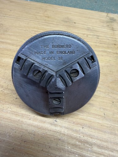 Burnard scroll chuck on - , a