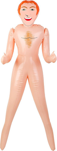 Ginger john inflatable blow - john, up