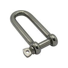 Long D Shackle Stainless Steel