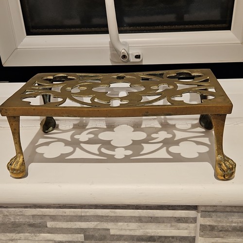 Antique georgian brass heavy - antique,