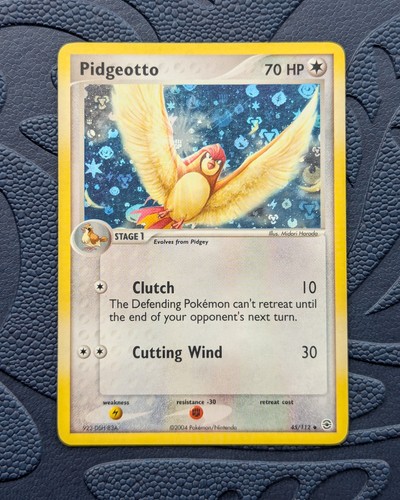 Pidgeotto reverse holo 112 - pidgeotto, 45/112