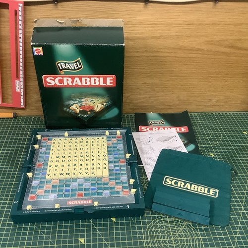 Travel scrabble with - scrabble, hard