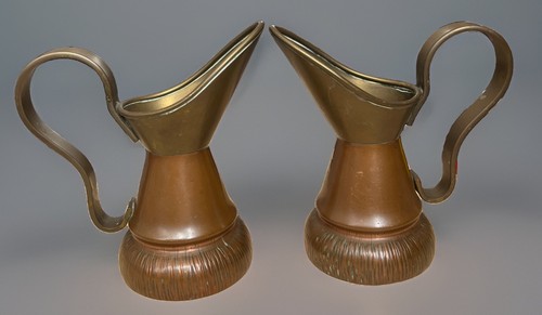 Unusual antique pair copper - unusual,