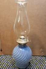 VTG EAGLE SWIRL OIL LAMP BY