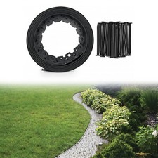 10m Black Lawn & Path Edging