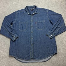 Levis Denim Shirt Adult Large
