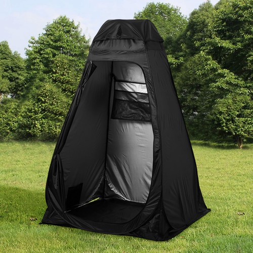 Pop shower tent - up,