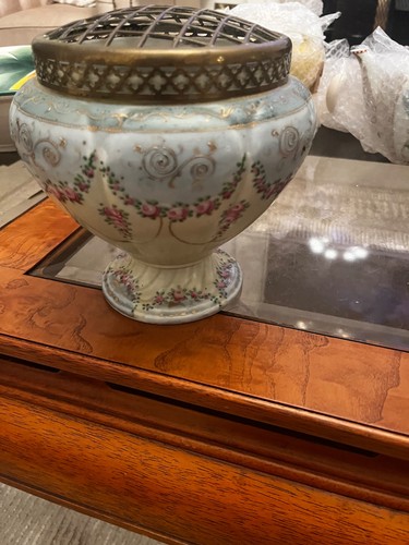 Antique edwardian flower frog - edwardian,