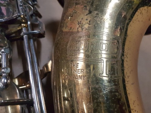 1986 selmer bundy tenor sax - 1986,