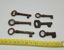 Antique Keys Set of 6 Very Old Antique Keys Lot 5