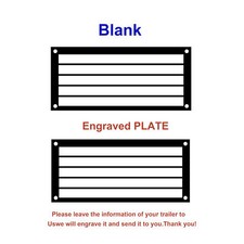 Custom Engraved Aluminium