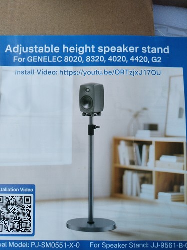 Adjustable speaker stands pair - adjustable,