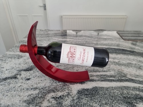Novelty floating bottle holder - bottle,