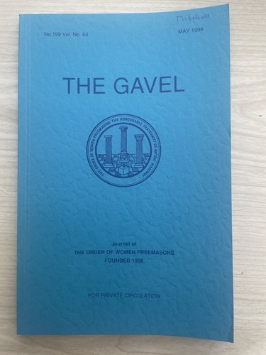 The gavel journal order - the,