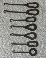 Vintage Shoe Button Hooks - Lot Of 7