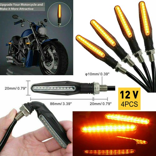 4pcs 12v motorcycle turn - 4pcs,