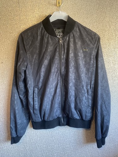 Superdry bomber black zip - superdry,