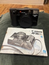 Vintage Canon AF35ML 35mm film
