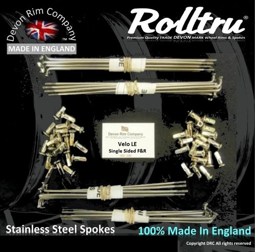 Vel6 ssp stainless spokes - spokes, 19"
