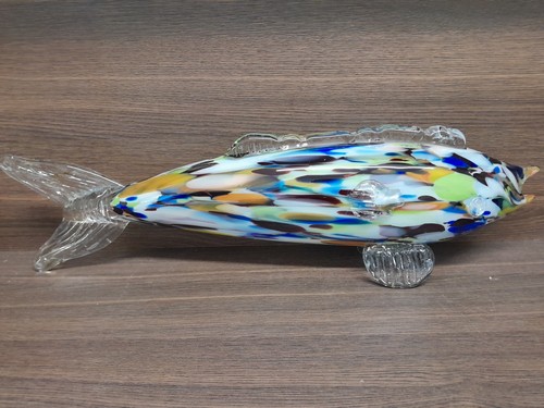 Glass fish ornament - ornament,